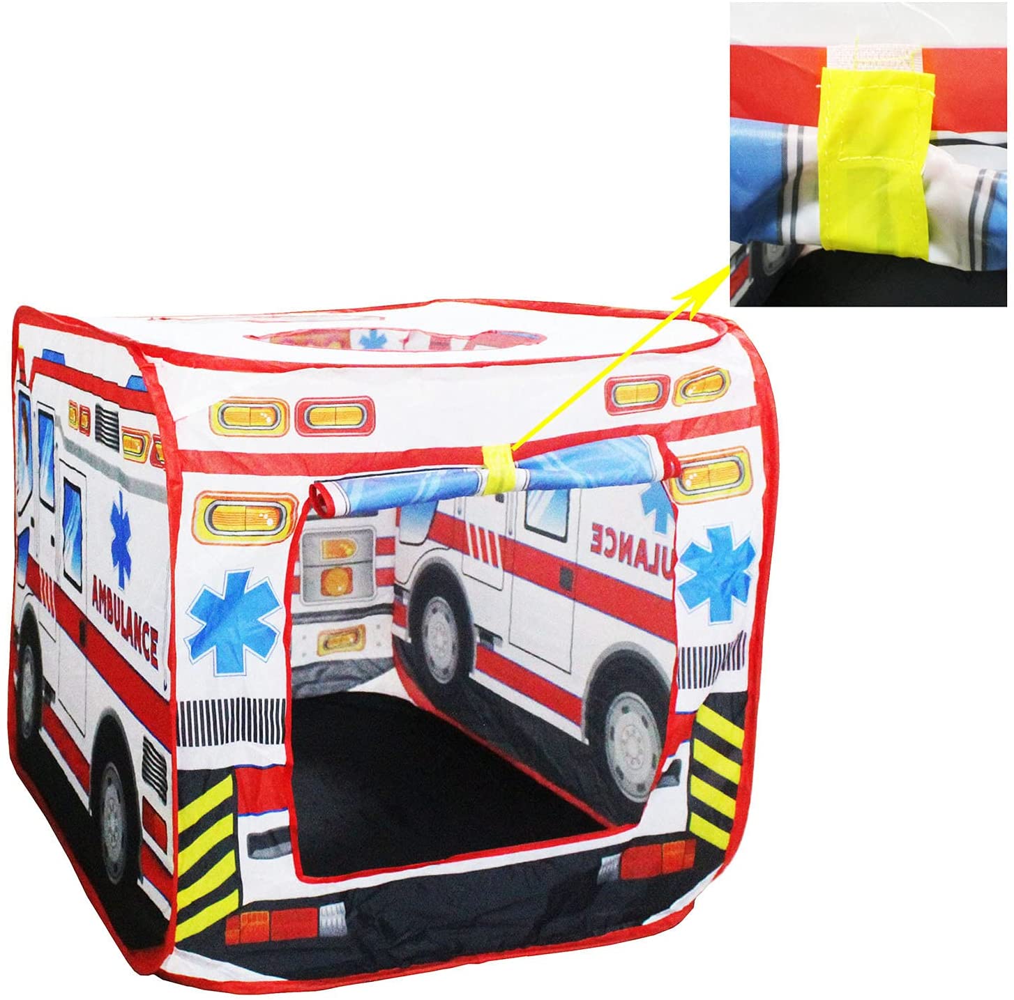 Ambulance Car Pop Up Kids Tent