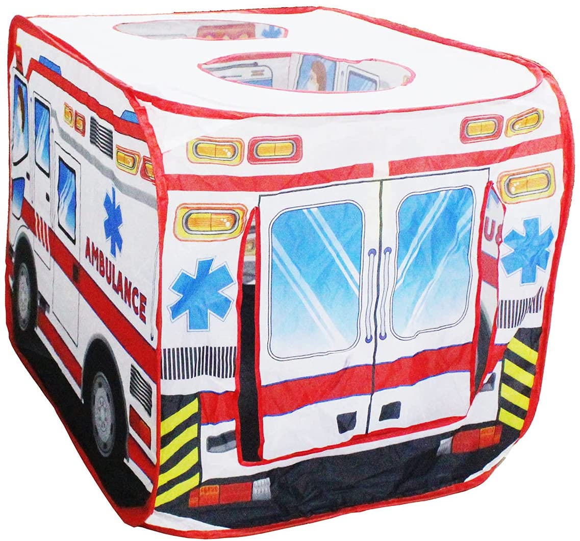 Ambulance Car Pop Up Kids Tent